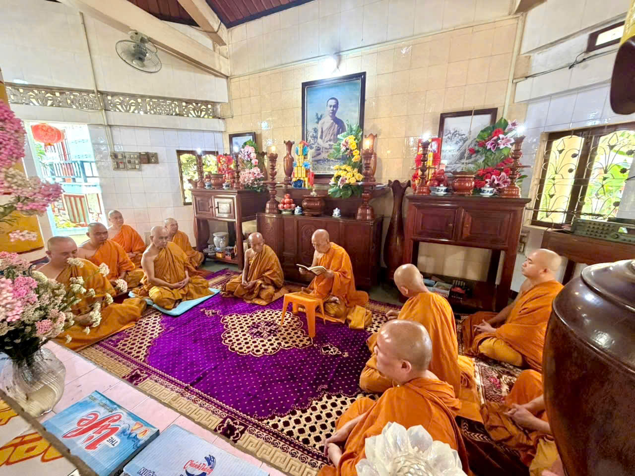 Bồng Sơn: Trang nghiêm khóa lễ tụng giới, gìn giữ giới luật thiền môn